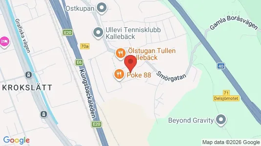 Apartments for rent i Örgryte-Härlanda - kort over placeringen
