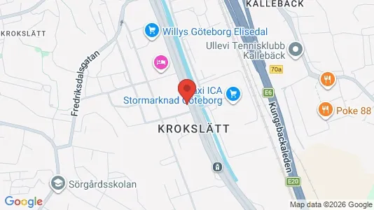 Apartments for rent i Örgryte-Härlanda - kort over placeringen