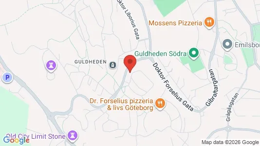 Apartments for rent i Gothenburg City Centre - kort over placeringen