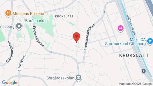 Apartments for rent i Johanneberg - kort over placeringen
