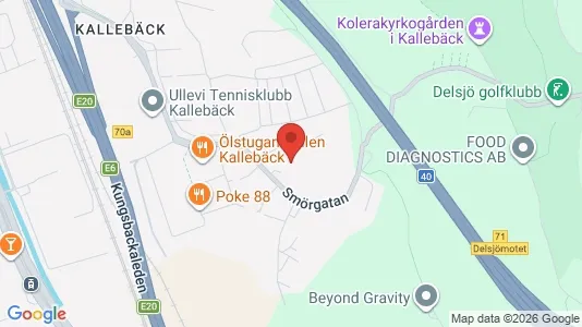 Apartments for rent i Örgryte-Härlanda - kort over placeringen