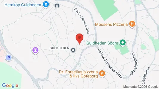 Apartments for rent i Gothenburg City Centre - kort over placeringen