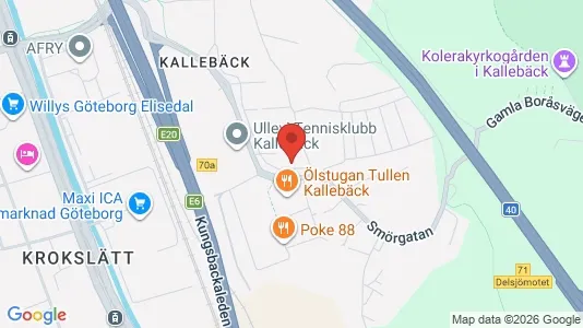 Apartments for rent i Örgryte-Härlanda - kort over placeringen