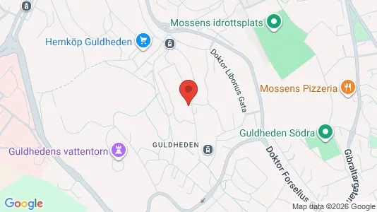 Apartments for rent i Gothenburg City Centre - kort over placeringen