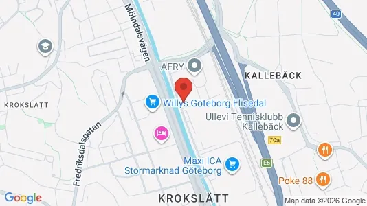 Apartments for rent i Örgryte-Härlanda - kort over placeringen
