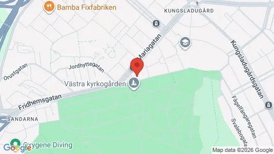 Apartments for rent i Majorna-Linné - kort over placeringen