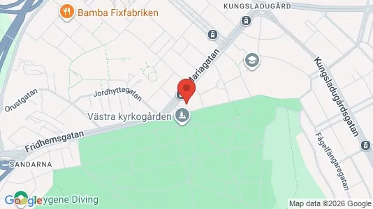 Apartments for rent i Majorna-Linné - kort over placeringen