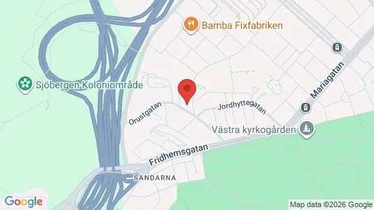 Apartments for rent i Majorna-Linné - kort over placeringen