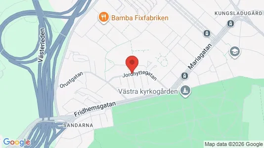 Apartments for rent i Majorna-Linné - kort over placeringen