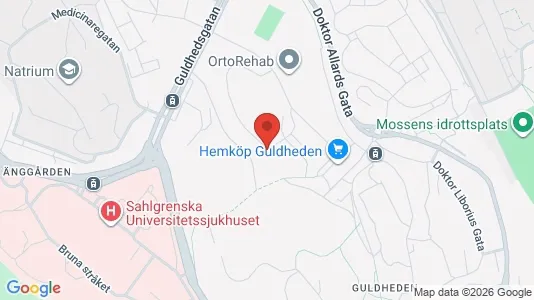 Apartments for rent i Gothenburg City Centre - kort over placeringen