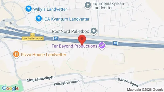 Rooms for rent i Härryda - kort over placeringen