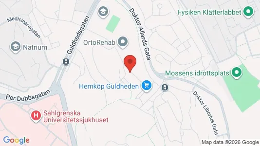 Apartments for rent i Gothenburg City Centre - kort over placeringen