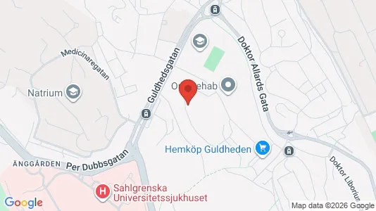 Apartments for rent i Gothenburg City Centre - kort over placeringen