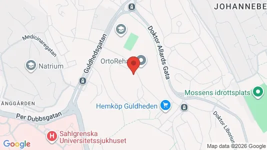 Apartments for rent i Gothenburg City Centre - kort over placeringen