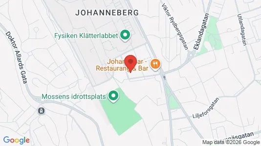Apartments for rent i Johanneberg - kort over placeringen