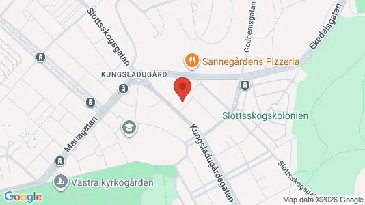 Apartments for rent i Majorna-Linné - kort over placeringen