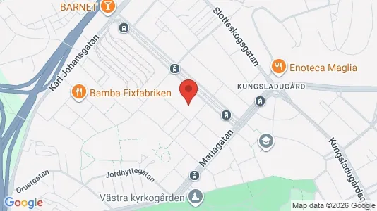 Apartments for rent i Majorna-Linné - kort over placeringen