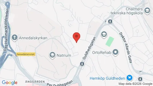 Apartments for rent i Gothenburg City Centre - kort over placeringen