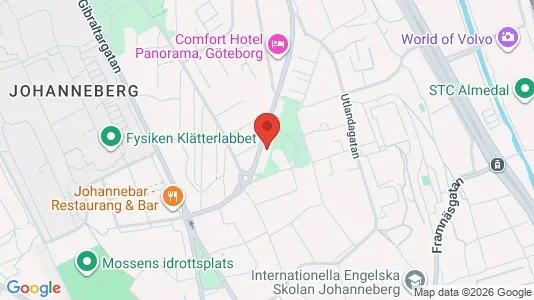 Apartments for rent i Johanneberg - kort over placeringen