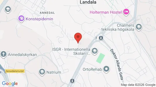 Apartments for rent i Gothenburg City Centre - kort over placeringen