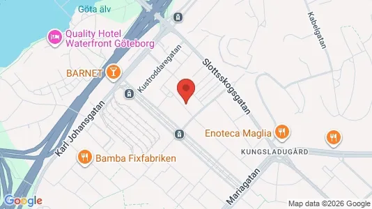 Apartments for rent i Majorna-Linné - kort over placeringen