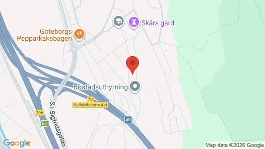 Apartments for rent i Örgryte-Härlanda - kort over placeringen