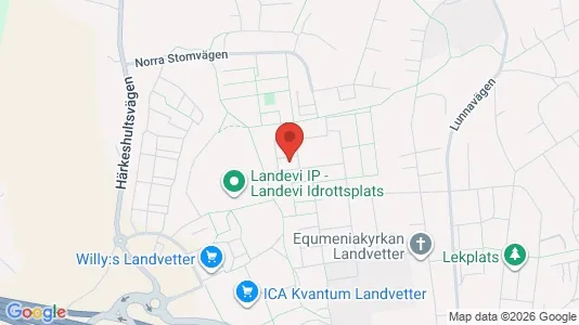 Apartments for rent i Härryda - kort over placeringen