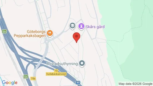 Apartments for rent i Örgryte-Härlanda - kort over placeringen