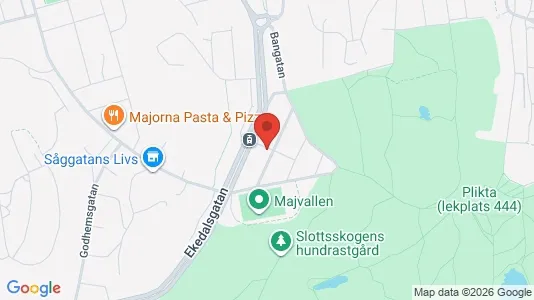 Apartments for rent i Majorna-Linné - kort over placeringen