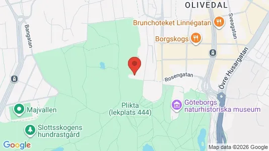 Apartments for rent i Majorna-Linné - kort over placeringen