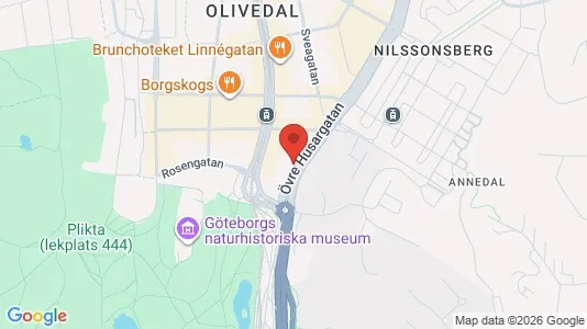 Apartments for rent i Gothenburg City Centre - kort over placeringen