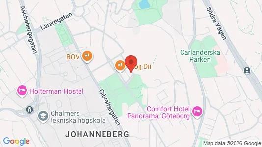Apartments for rent i Johanneberg - kort over placeringen