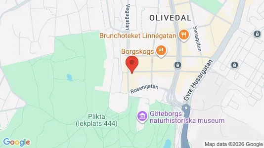 Apartments for rent i Gothenburg City Centre - kort over placeringen