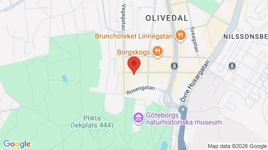 Apartments for rent i Gothenburg City Centre - kort over placeringen