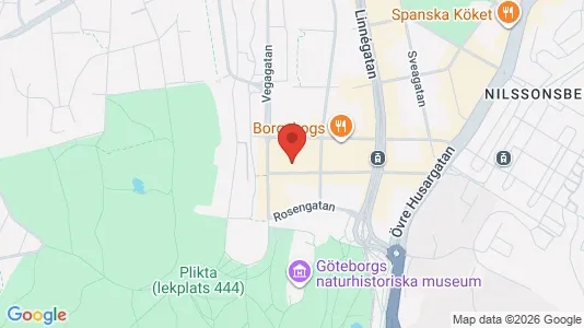 Apartments for rent i Gothenburg City Centre - kort over placeringen