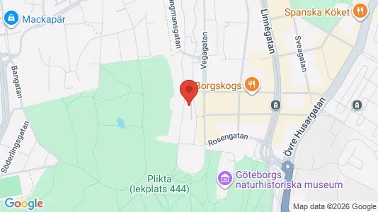 Apartments for rent i Majorna-Linné - kort over placeringen