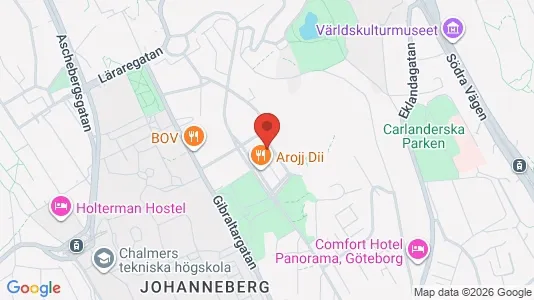 Apartments for rent i Johanneberg - kort over placeringen