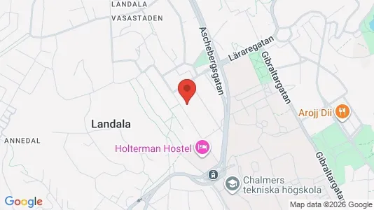 Apartments for rent i Gothenburg City Centre - kort over placeringen