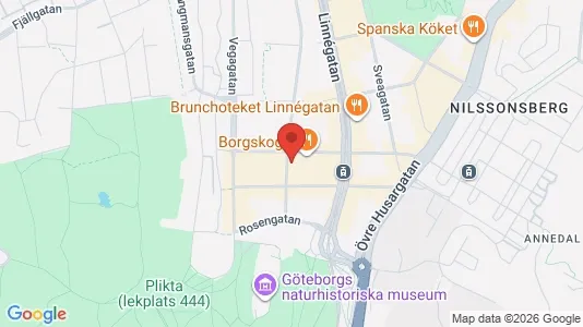 Apartments for rent i Gothenburg City Centre - kort over placeringen