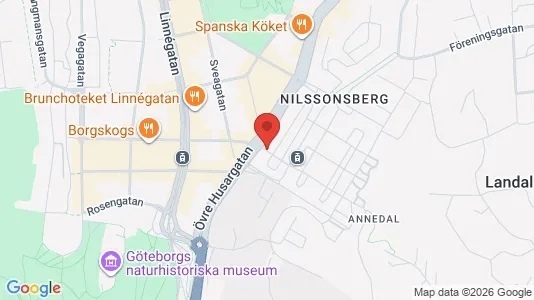 Apartments for rent i Gothenburg City Centre - kort over placeringen