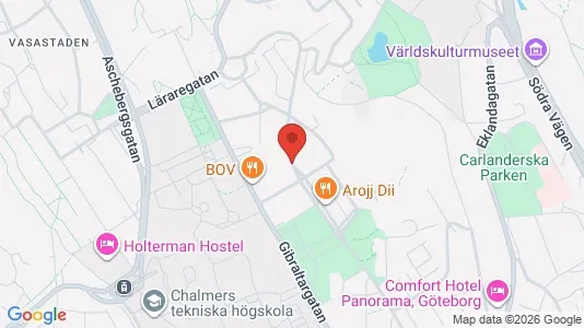 Apartments for rent i Johanneberg - kort over placeringen