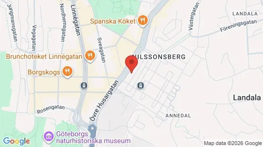 Apartments for rent i Gothenburg City Centre - kort over placeringen