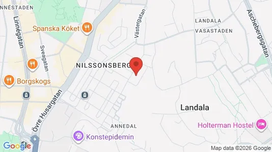 Apartments for rent i Gothenburg City Centre - kort over placeringen