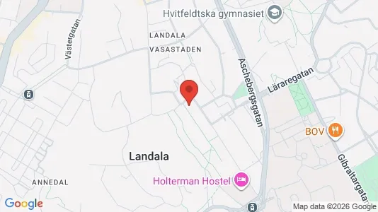 Apartments for rent i Gothenburg City Centre - kort over placeringen