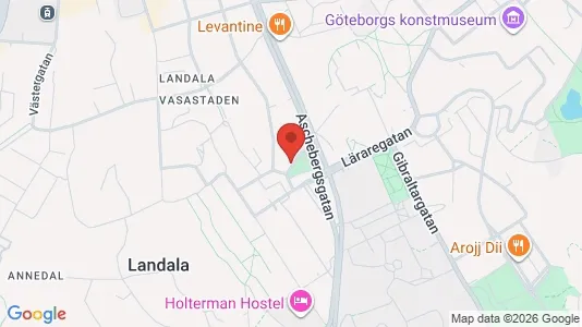 Apartments for rent i Johanneberg - kort over placeringen