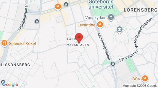 Apartments for rent i Gothenburg City Centre - kort over placeringen