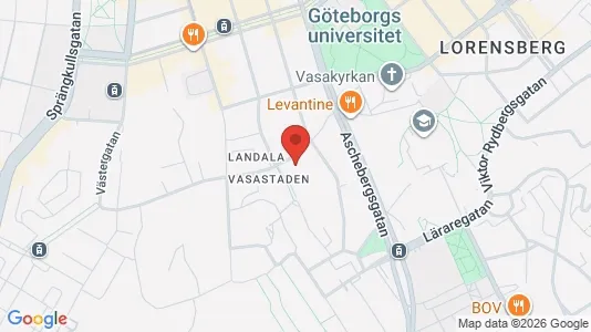 Apartments for rent i Gothenburg City Centre - kort over placeringen