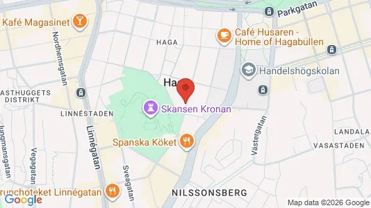 Apartments for rent i Gothenburg City Centre - kort over placeringen