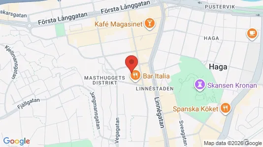Apartments for rent i Gothenburg City Centre - kort over placeringen