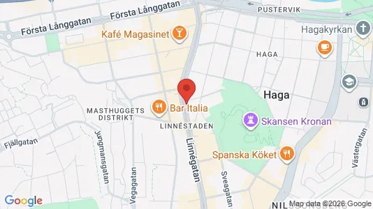 Apartments for rent i Gothenburg City Centre - kort over placeringen